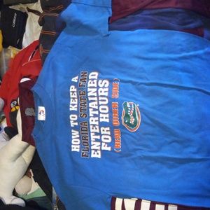 Mens M UF short sleeve FSU Diss graphic tee